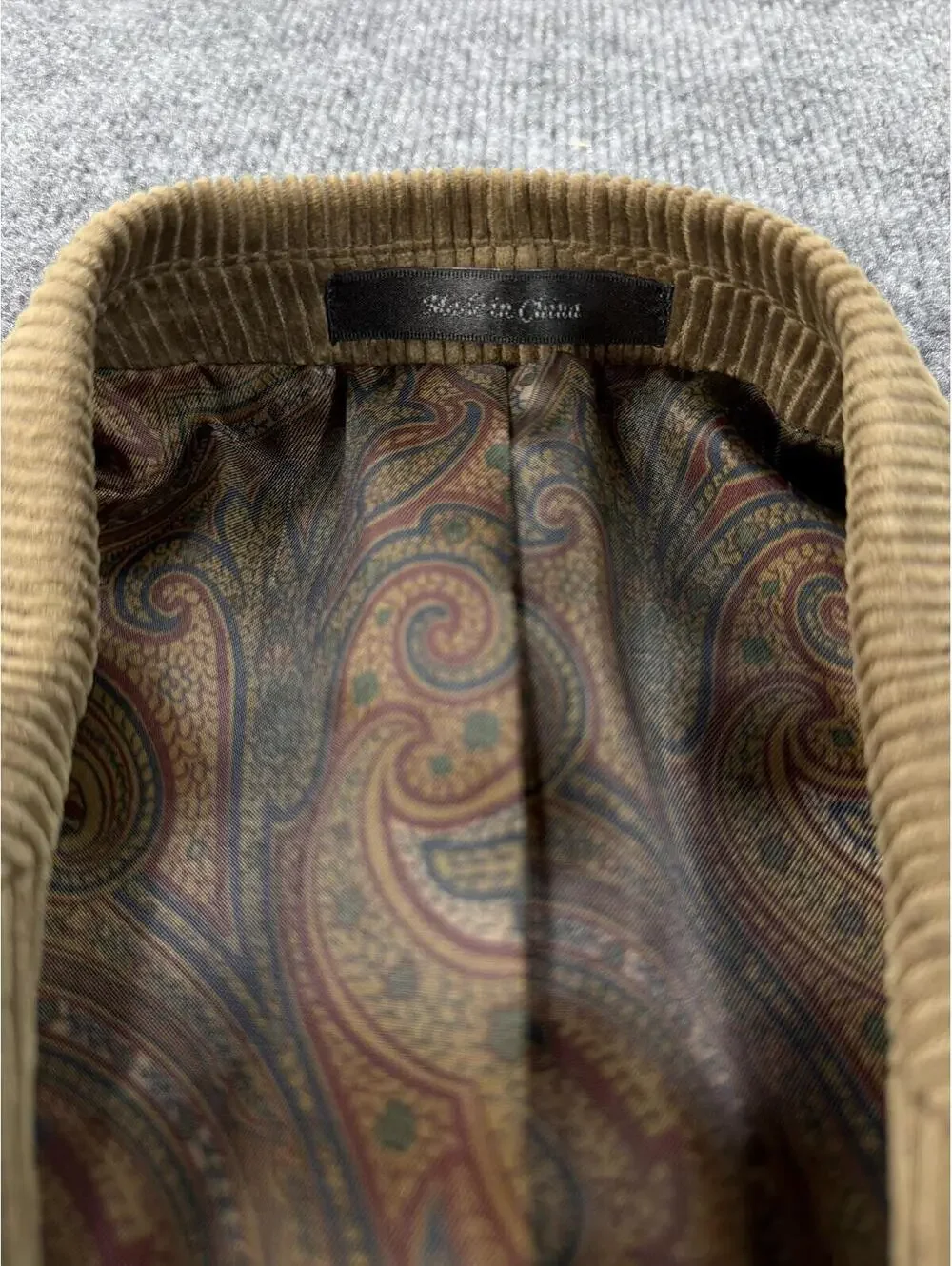 Ralph Lauren Men's‎ Brown Corduroy Blazer Jacket 48L 100% Cotton Business Causal
